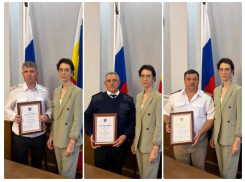 Замгубернатора наградила моряков, предотвративших экологическую катастрофу в Таганрогском заливе