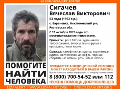 Жителя села под Таганрогом разыскивают с 12 октября