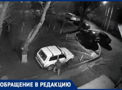 Неизвестные в масках регулярно сливают бензин в Таганроге