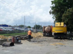 Трамвайные пути по улице Фрунзе  в Таганроге  при ремонте коллектора  не пострадают