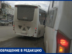 Свои правила езды у водителя 31 маршрута Таганрога