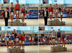 Таганрогские батутисты привезли с соревнований 16 медалей и путевку в финал первенства России