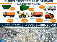 Вывоз строительного мусора: услуги компании «Экотранс»