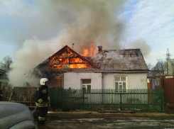  В селе Николаевка под Таганрогом сгорел дом