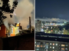  В Таганроге произошёл крупный пожар по ул. Транспортной