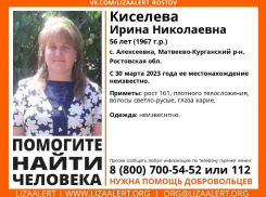 56-летнюю Ирину Киселёву ищут под Таганрогом