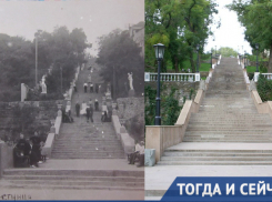 Тогда и сейчас: иллюзионный фокус Каменной лестницы Таганрога
