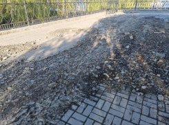 Плохая погода повлияла на вид Чеховской набережной