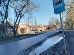 “Можно вылечить артрит”: горько шутят таганрожцы про ещё одну грязную остановку