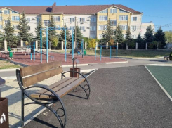 В Таганроге обустраивают новую спортивную площадку