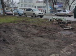 Центральная улица Таганрога становится похожа на заброшенную дорогу деревни