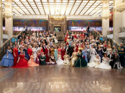 Таганрогская пара приняла участие в историческом бале в Музее Победы в Москве