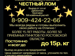 Честный лом! Постоянно до 15 р/кг!