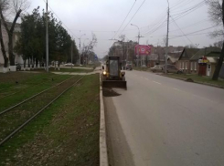 В Таганроге чистят дороги 