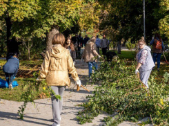 Вчера в Таганроге прошел субботник