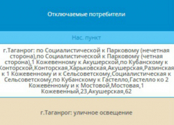 Работы по замене счетчика и не только оставят район Кожзавода в Таганроге без электричества