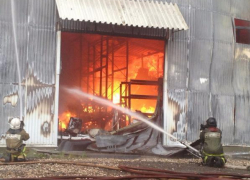 Крупный пожар в Мясниковском районе тушили 29 человек