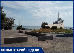 В Таганроге возле морского вокзала пока что ничего не строится