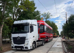 Новые трамваи прибыли в Таганрог