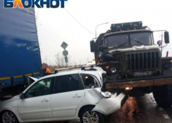 Тройное ДТП с военным автомобилем произошло под Таганрогом