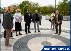 В парке 300-летия Таганрога состоялось выездное заседание думской комиссии 