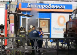 В Таганроге загорелся офис компании микрозаймов