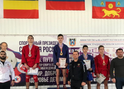 Таганрожцы завоевали места в сборной Ростовской области по самбо