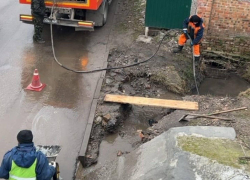 "Море Фатеева" исчезло с Малого Садового переулка в Таганроге 
