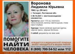 Таганрожцев просят оказать содействие в поиске пропавшей женщины 