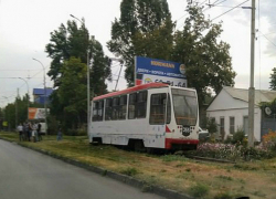 В Таганроге трамваи продолжают сходить с рельсов