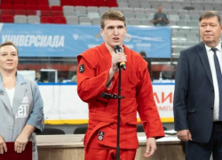  От таганрогского ковра до всероссийской арены: наш самбист стал «послом» студенческого спорта