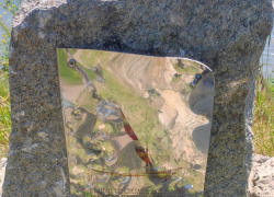 В Богудонии неизвестные испортили мемориал в память об отставном поручике Богудоне Александре 