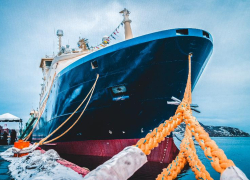 В Азовском море и Таганрогском заливе начали работу ледоколы