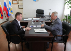 Визит Василия Голубева в Таганрог и обсуждение планов по модернизации города