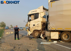 Водитель фуры погиб под колесами грузовика на трассе «Ростов-Таганрог»
