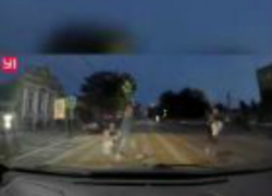 Беспредельщик промчался  по  «зебре», едва не задавив мать с двумя детьми в Таганроге