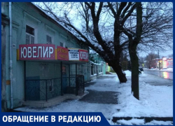  Большая ветка огромного старого дерева в Таганроге  вот-вот свалиться на жилой дом