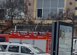 В Таганроге произошел пожар в ТУМе