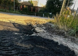 «Просто бросили и ушли»: таганрожцы в шоке от «ремонта» на перекрестке Ломоносова и Яблочкина