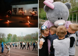  Спортсмены, музыканты, фокусники – для маленьких беженцев в ПВР под Таганрогом прошёл праздник