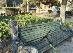 "Десять лет скамейки сломаны": вместе с ДК в Таганроге рухнет и территория рядом?