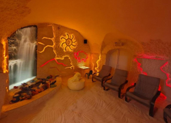 Услуга дня:  посещение соляной пещеры со скидкой 50%