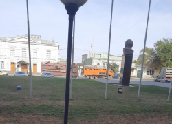 Стадо баранов проехалось по центральной улице Таганрога
