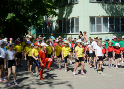 В детском саду Таганрога «Рябинушка» торжественно открыли ЧМ-2018