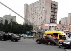 На Русском поле столкнулись ВАЗ-21099 и Hyundai Accent