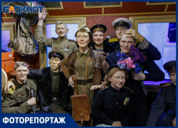Таганрог встретил «Поезд Победы»: уникальная выставка на колесах о героизме военных лет 