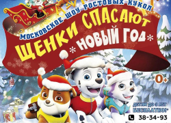 Щенки спасают Новый Год