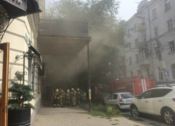 В Таганроге сгорел  спа-комплекс Pink,s Family 