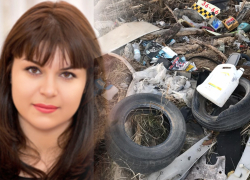 Автомобильный мусор оказался в лесополосе из-за депутата Таганрога, не заключившей договор?