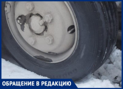Таганрогские маршрутки настолько суровые, что не боятся выезжать на «лысой» резине